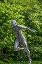 Stanley park Vancouver Canada harry jerome statue Royalty Free Stock Photo