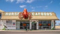 Hursey Seafoofs restaurant and shop in Stanley, Tasmania, Australia