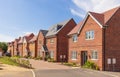 New build homes. UK Royalty Free Stock Photo