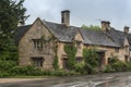 Stanton is a village in the Cotswolds district of Gloucestershire and is built almost completely of Cotswold stone Royalty Free Stock Photo