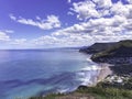 Stanwell Park beach at Wollongong, Australia