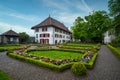 Stapfer House with baroque garden, Lenzburg, Switzerland