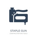 staple gun icon in trendy design style. staple gun icon isolated on white background. staple gun vector icon simple and modern Royalty Free Stock Photo