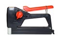Staple gun on white background Royalty Free Stock Photo