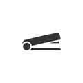 Stapler icon flat Royalty Free Stock Photo