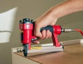 Red sroiteny pneumatic stapler