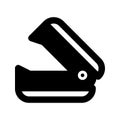 Stapler Icon. Flat Color Design. Vector Illustration Royalty Free Stock Photo