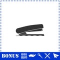 Stapler icon flat Royalty Free Stock Photo