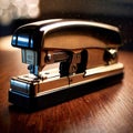 Stapler , office equipment gadget for binding papers