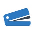 Stapler vector glyph color icon Royalty Free Stock Photo