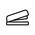 Stapler vector thin line icon Royalty Free Stock Photo