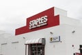 Staples office superstore enterance Royalty Free Stock Photo