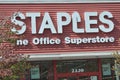 STAPLES THE OFFICE SUPERTORE IN LEWISTON ,IDAHO Royalty Free Stock Photo