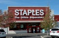 STAPLES THE OFFICE SUPERTORE IN LEWISTON ,IDAHO Royalty Free Stock Photo