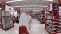 Staples retail store interior 2022 displays