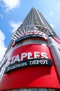 Staples Sign Royalty Free Stock Photo