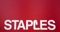 Staples store Royalty Free Stock Photo