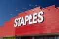 Staples Store Sign Royalty Free Stock Photo