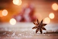 Star Anise - Christmas background Royalty Free Stock Photo