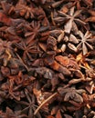 star anise, Illicium verum is a medium-sized evergreen tree native to northeast Vietnam and South China spice