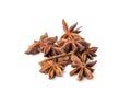 Star Anise Isolated, Illicium Spice, Badiane, Dry Anise Royalty Free Stock Photo