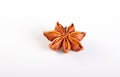 Star anise  on white background Royalty Free Stock Photo