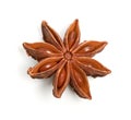 Star anise isolated on white background Royalty Free Stock Photo