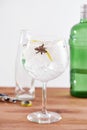 Star anise and juniper gintonic