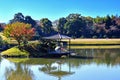 Beautiful Koraku-en Garden of Okayama City, Japan