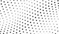 Star background. Fades stars pattern for overlay effect. Halftone wave texture for prints design. Cartoon fadew motif. Monochrome