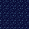 seamless star pattern and background vector illustration Royalty Free Stock Photo