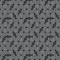 Star black line Japanese asanoha isometric seamless pattern