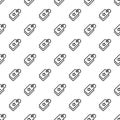 Star brand label pattern seamless vector