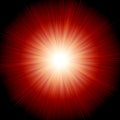 Star burst red and yellow fire. EPS 10 Royalty Free Stock Photo