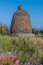 Star chart and compass made of volcanic stone Royalty Free Stock Photo