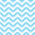 Star chervon line wave symmetry seamless pattern Royalty Free Stock Photo