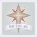 Star Christmas Card