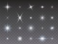 Star Collection on transparent background