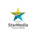 Star color vector logo