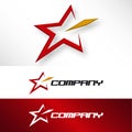 Star Comany Logo Royalty Free Stock Photo