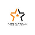 Star Company Logo Vector Template Design Illustration