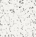 star constellation zodiac space, seamless stellar black and white vector pattern