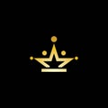 Star Crown logo template