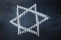 Star of david Royalty Free Stock Photo