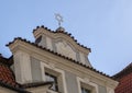 Star of David atop Jewish Town Hall, Prague, Czech Republic