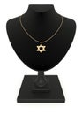 Star of David on a gold chain Royalty Free Stock Photo