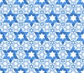 Star of David pattern