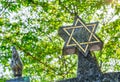 Star of David on the tombstone