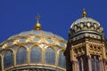 Star of david on top of a synagogue Royalty Free Stock Photo