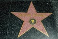 Star dedicated to the actor Morgan Freeman on the Walk of Fame in Hollywood